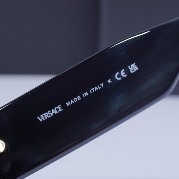 Versace VE4496U GB1/87 Square Sunglasses – Black/Dark Grey main image 5